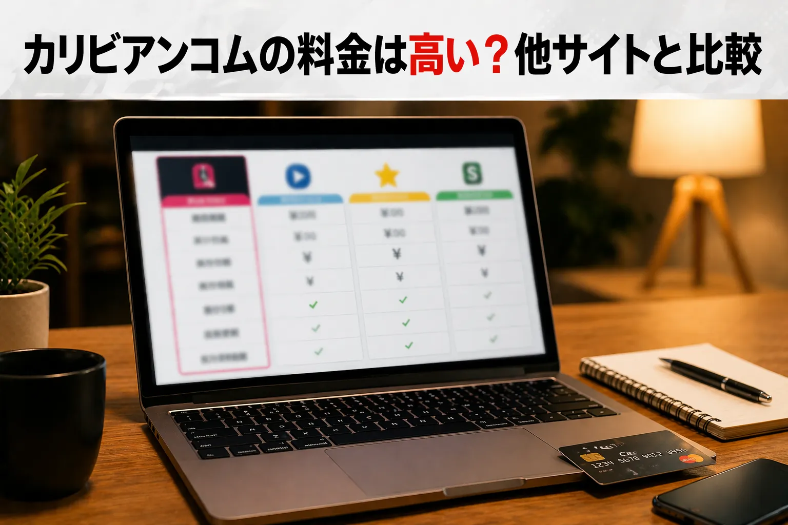カリビアンコムの料金は高い？他サイトと比較