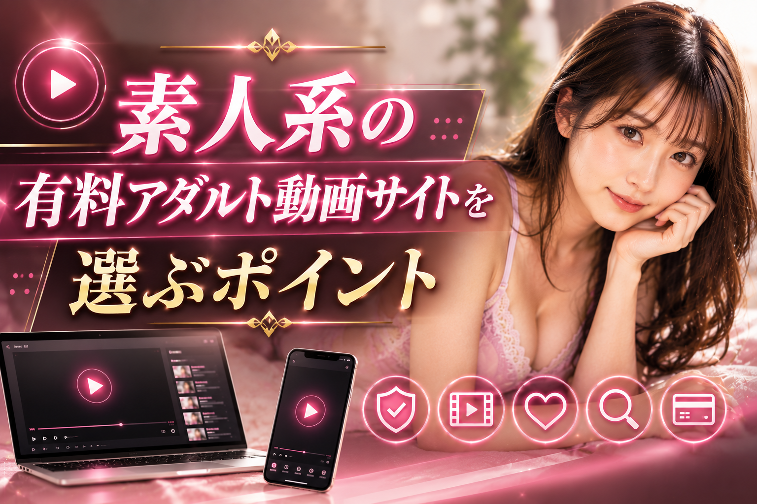 素人系の有料アダルト動画サイトを選ぶポイント