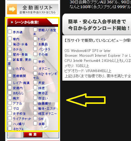 盗撮Xのジャンル