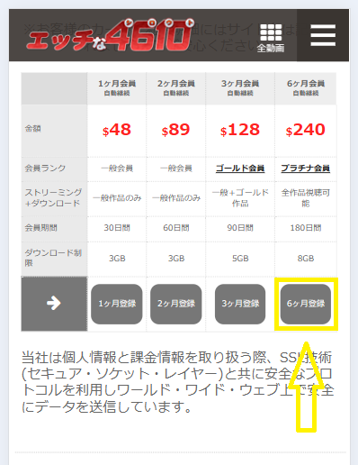 60ドル割引クーポンの使い方
